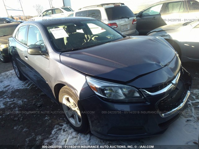 1G11B5SL2EF128191 - 2014 CHEVROLET MALIBU LS BLUE photo 1