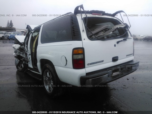 1GNFK16T24J253050 - 2004 CHEVROLET SUBURBAN K1500 WHITE photo 3