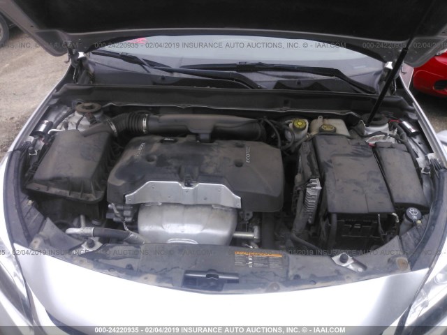 1G11C5SL4EF106044 - 2014 CHEVROLET MALIBU 1LT GRAY photo 10