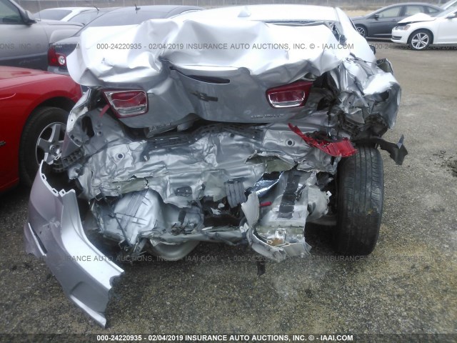 1G11C5SL4EF106044 - 2014 CHEVROLET MALIBU 1LT GRAY photo 6