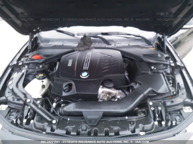 WBA3T3C55FP738113 - 2015 BMW 435 I BLACK photo 10