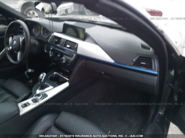 WBA3T3C55FP738113 - 2015 BMW 435 I BLACK photo 5