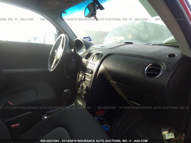 3GNDA13DX8S640344 - 2008 CHEVROLET HHR LS Rojo foto 5