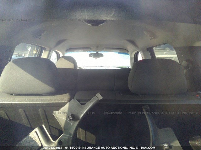 3GNDA13DX8S640344 - 2008 CHEVROLET HHR LS Rojo foto 8