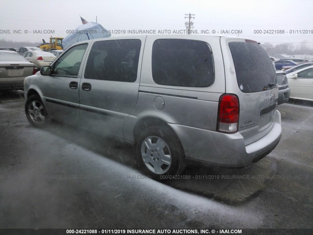 1GNDV23L26D248974 - 2006 CHEVROLET UPLANDER LS SILVER photo 3