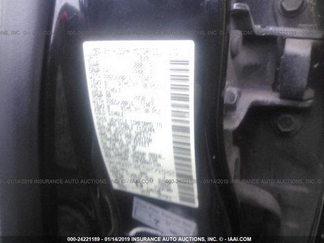 5N1MD28T32C527222 - 2002 NISSAN XTERRA SE/SC BLACK photo 9