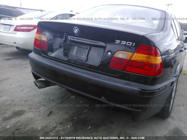 WBAEV53433KM31764 - 2003 BMW 330 I BLACK photo 6