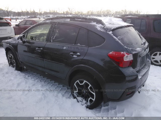 JF2GPABC6G8226399 - 2016 SUBARU CROSSTREK PREMIUM GRAY photo 3