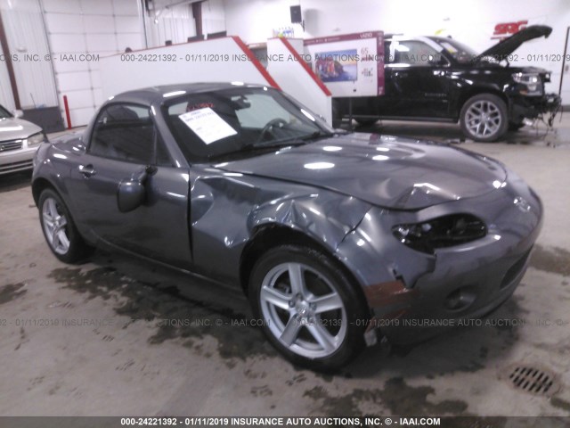 JM1NC26F980148602 - 2008 MAZDA MX-5 MIATA GRAY photo 1