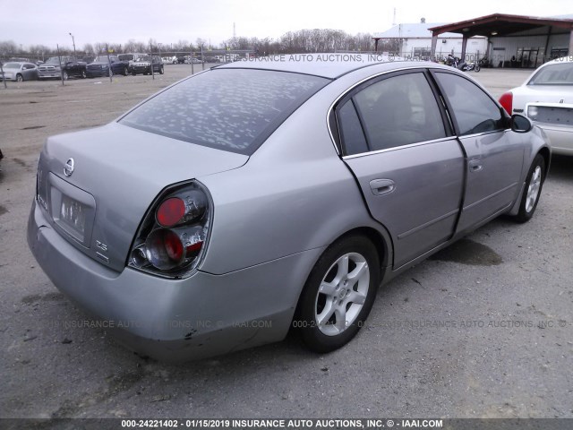 1N4AL11D36N383307 - 2006 NISSAN ALTIMA S/SL SILVER photo 4