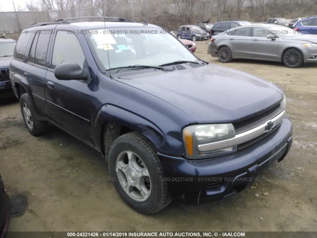 1GNDT13SX72201292 - 2007 CHEVROLET TRAILBLAZER LS/LT Dark Blue photo 1