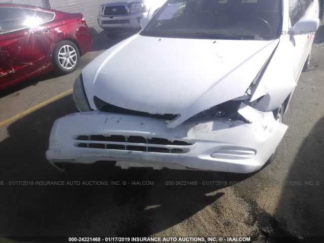 4T1BE32K94U287956 - 2004 TOYOTA CAMRY LE/XLE/SE WHITE photo 6