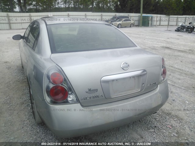 1N4AL11D06N312548 - 2006 NISSAN ALTIMA S/SL SILVER photo 6