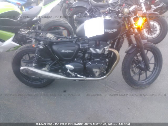 SMTD31GN7JT861077 - 2018 TRIUMPH MOTORCYCLE STREET TWIN  BLACK photo 8