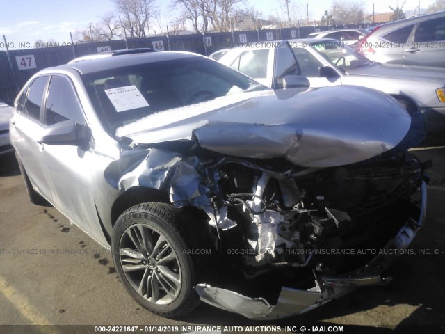 4T1BF1FK4GU540472 - 2016 TOYOTA CAMRY LE/XLE/SE/XSE SILVER photo 1