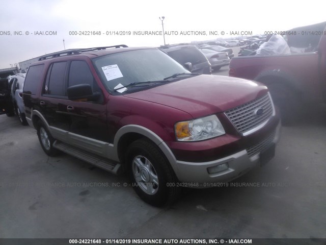 1FMPU175X5LA40145 - 2005 FORD EXPEDITION EDDIE BAUER RED photo 1