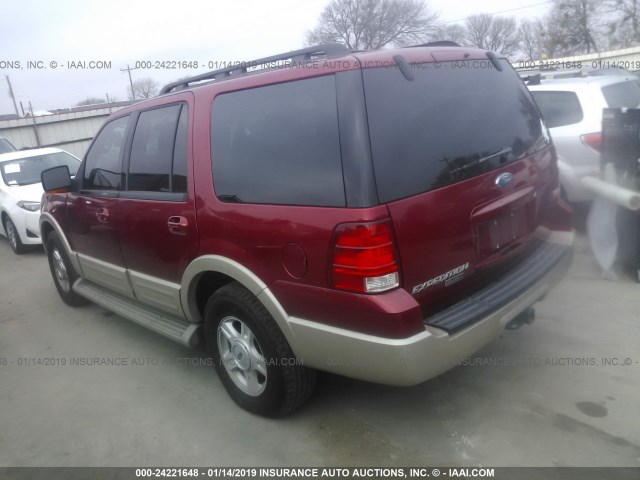 1FMPU175X5LA40145 - 2005 FORD EXPEDITION EDDIE BAUER RED photo 3