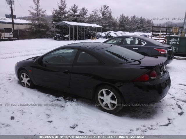 1ZWHT61L625601126 - 2002 MERCURY COUGAR V6/SPORT BLACK photo 3