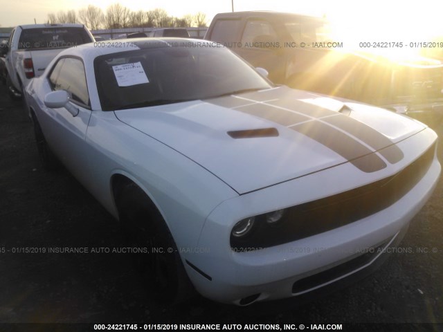 2C3CDZAG2HH613217 - 2017 DODGE CHALLENGER SXT WHITE photo 1