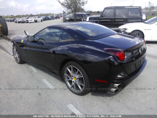 ZFF65LJA4A0175391 - 2010 FERRARI CALIFORNIA BLACK photo 3