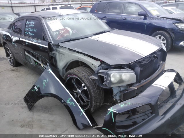 2B3KA43G16H401245 - 2006 DODGE CHARGER SE/SXT BLACK photo 6