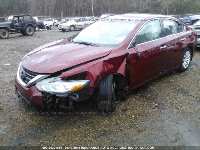 1N4AL3AP5GN319616 - 2016 NISSAN ALTIMA 2.5/S/SV/SL/SR BURGUNDY photo 6