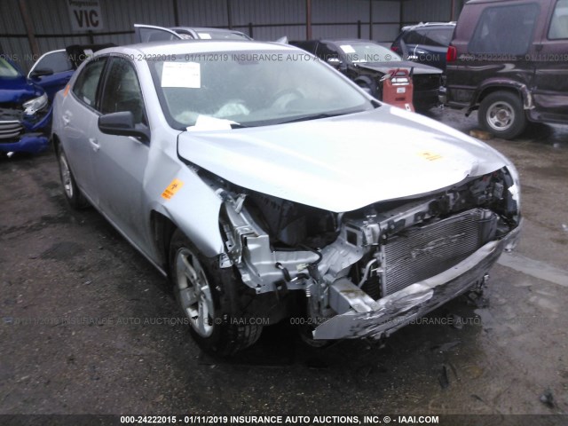 1G11B5SL1FF296129 - 2015 CHEVROLET MALIBU LS SILVER photo 1