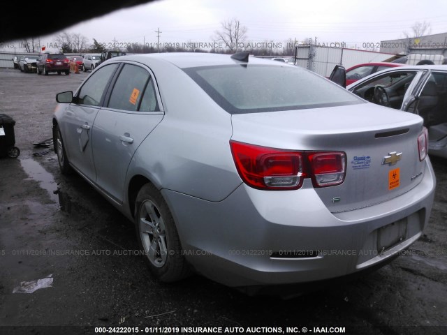1G11B5SL1FF296129 - 2015 CHEVROLET MALIBU LS SILVER photo 3