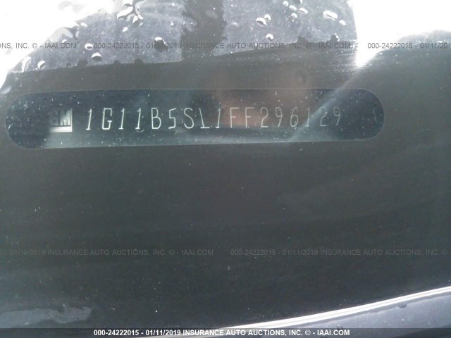 1G11B5SL1FF296129 - 2015 CHEVROLET MALIBU LS SILVER photo 9