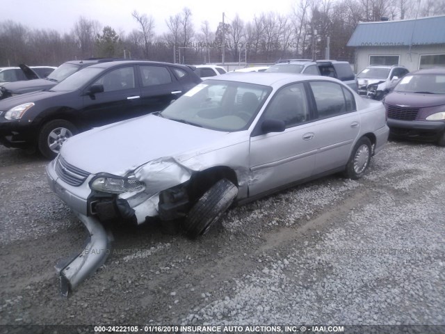 1G1ND52F74M601342 - 2004 CHEVROLET CLASSIC SILVER photo 2