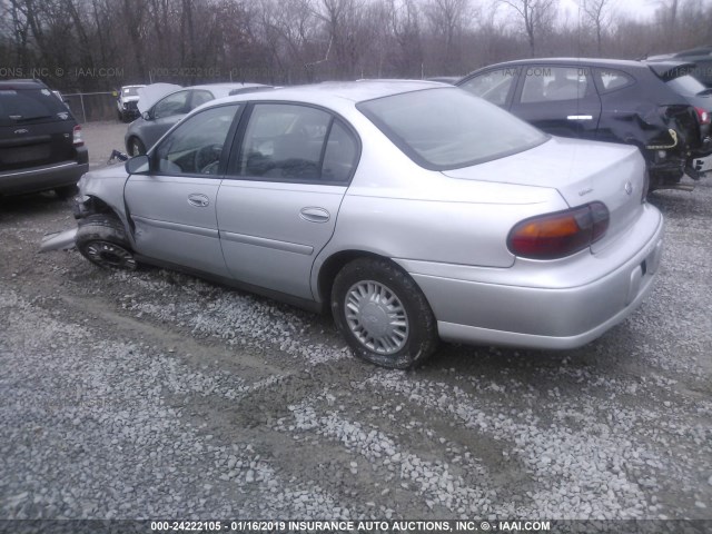 1G1ND52F74M601342 - 2004 CHEVROLET CLASSIC SILVER photo 3