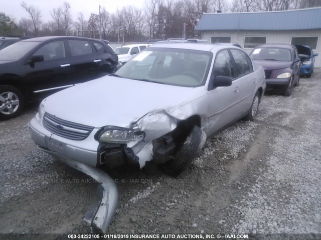 1G1ND52F74M601342 - 2004 CHEVROLET CLASSIC SILVER photo 6