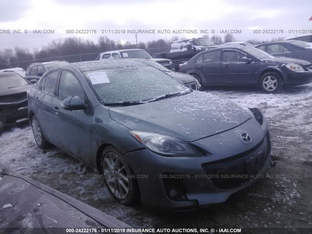 JM1BL1W61C1583744 - 2012 MAZDA 3 S BLUE photo 1