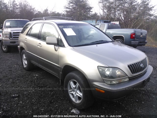 JT6GF10UXX0040352 - 1999 LEXUS RX 300 BEIGE photo 1