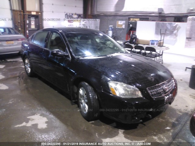 1N4AL11D26N340237 - 2006 NISSAN ALTIMA S/SL BLACK photo 1