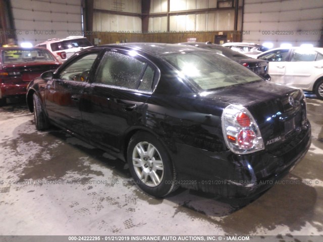 1N4AL11D26N340237 - 2006 NISSAN ALTIMA S/SL BLACK photo 3