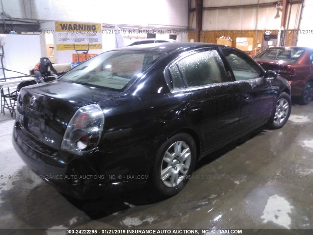 1N4AL11D26N340237 - 2006 NISSAN ALTIMA S/SL BLACK photo 4