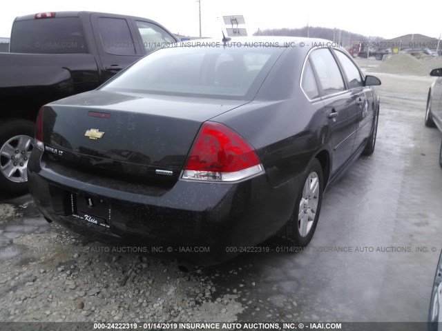 2G1WB5E31F1121808 - 2015 CHEVROLET IMPALA LIMITED LT BLACK photo 4