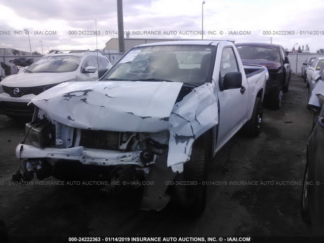 1GCCSBD98A8137587 - 2010 CHEVROLET COLORADO WHITE photo 2