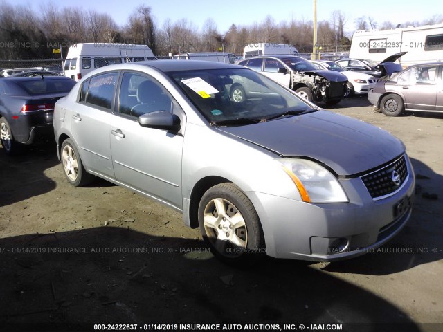 3N1AB61E58L609873 - 2008 NISSAN SENTRA 2.0/2.0S/2.0SL SILVER photo 1