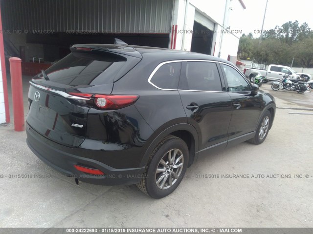 JM3TCACY3J0221662 - 2018 MAZDA CX-9 TOURING BLACK photo 4