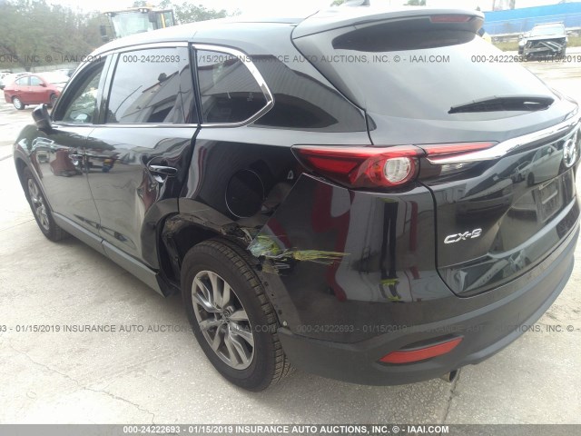 JM3TCACY3J0221662 - 2018 MAZDA CX-9 TOURING BLACK photo 6