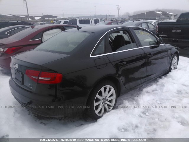 WAUKFAFL5DN023424 - 2013 AUDI A4 PRESTIGE BLACK photo 4