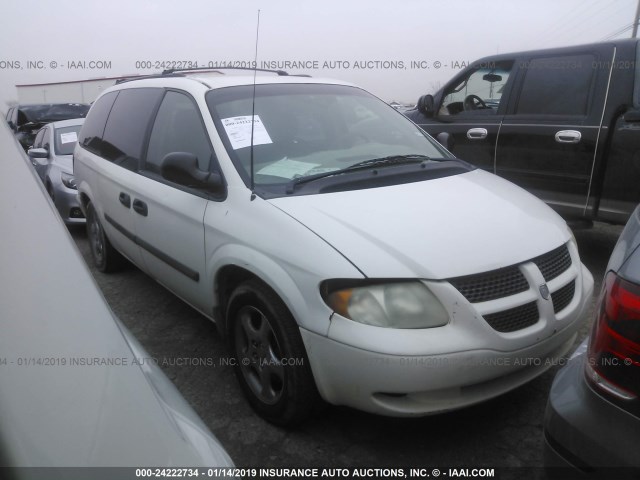 1D4GP24R56B617389 - 2006 DODGE GRAND CARAVAN SE WHITE photo 1