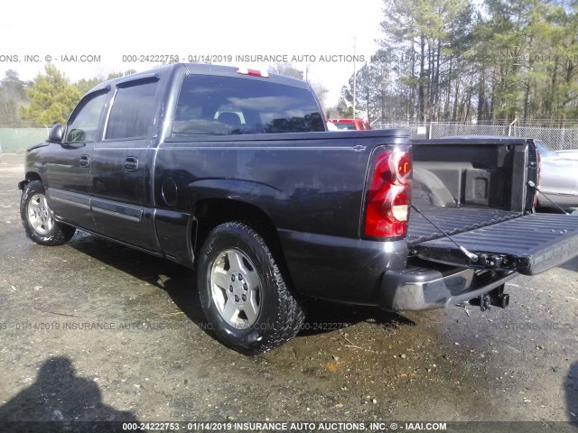 2GCEC13T251374906 - 2005 CHEVROLET SILVERADO C1500 GRAY photo 3