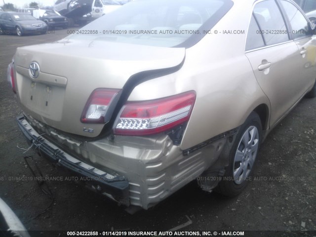 4T1BF3EK2AU018489 - 2010 TOYOTA CAMRY SE/LE/XLE 米色 照片 6