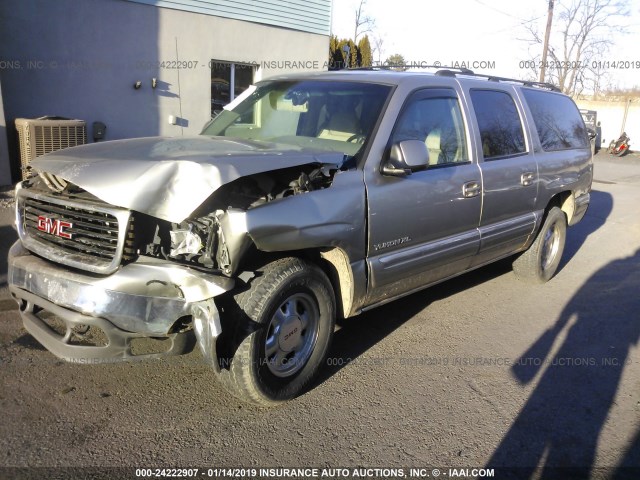 3GKFK16T9YG116997 - 2000 GMC YUKON XL K1500 BEIGE photo 2