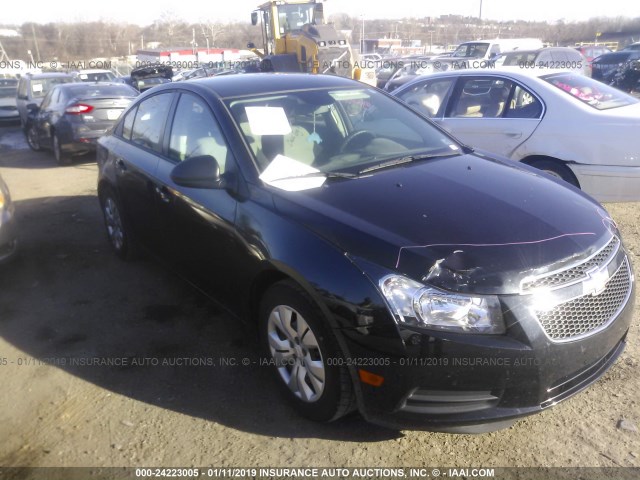 1G1PA5SG3E7125245 - 2014 CHEVROLET CRUZE LS BLACK photo 1