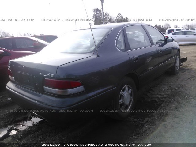 4T1BF12B9TU096229 - 1996 TOYOTA AVALON XL/XLS GRAY photo 4