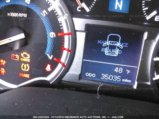 JTEBU5JR6J5521120 - 2018 TOYOTA 4RUNNER SR5 PREM/LTDL/TRAIL/TRD WHITE photo 7